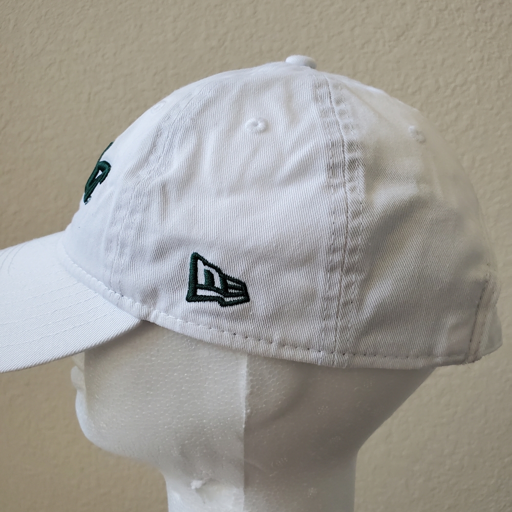 New Era White Cap with Baylor Script Detail - Picture 2 of 5